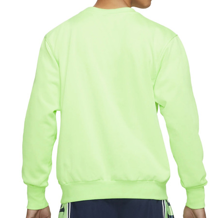 Sudadera Nike Dri-FIT Standard Issue Basketball "Lime Glow/Pale Ivory"