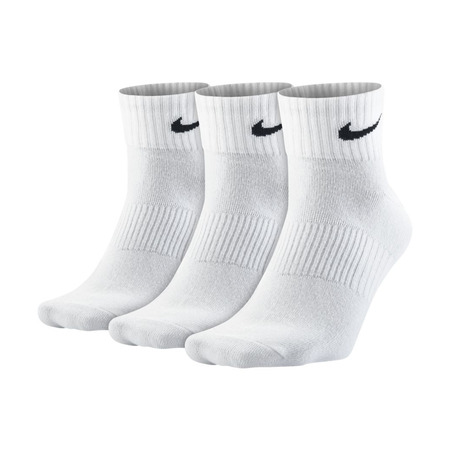 Nike Performance Lightweight Quarter Training Sock 3p (101/white/black)