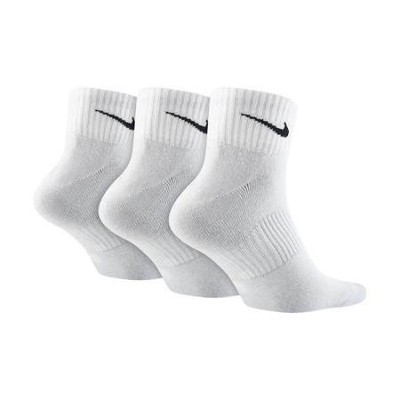 Nike Performance Lightweight Quarter Training Sock 3p (101/white/black)