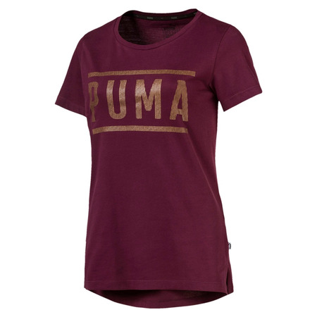 Puma Athletic Logo Tee Wn´s (Fig/Bronzemedal)