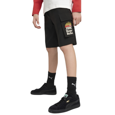 Puma Cargo Chino Shorts Boys "Black"