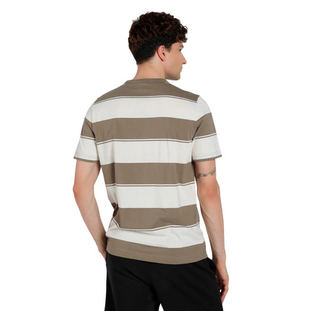 PUMA CLASS Striped Tee "Totally Taupe"