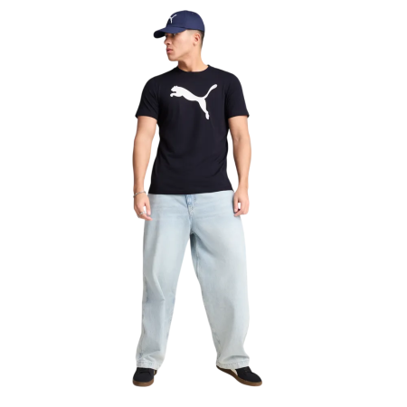 Camiseta hombre Puma ESS Big Logo "New Navy"