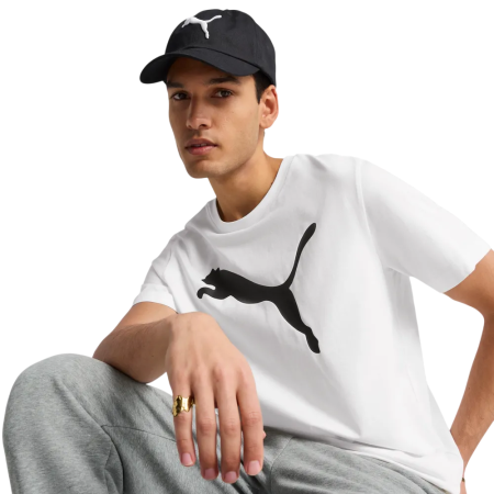 Camiseta hombre Puma ESS Big Logo "White"