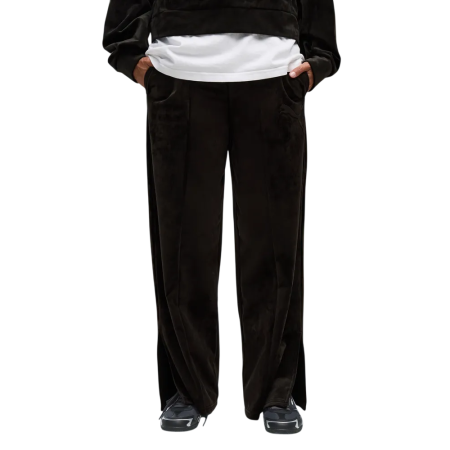 Pantalón recto Puma ESS ELEVATED Comfort Velour  "Black"