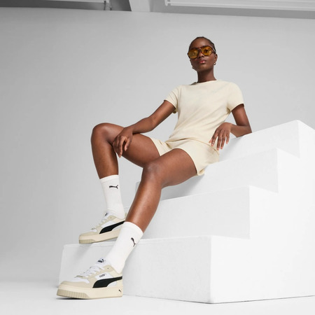 Puma ESS ELEVATED Rib Tee "Alpine Snow"