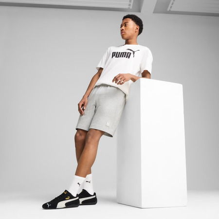 Puma ESS ELEVATED Shorts 9" TR "Light Gray Heather"