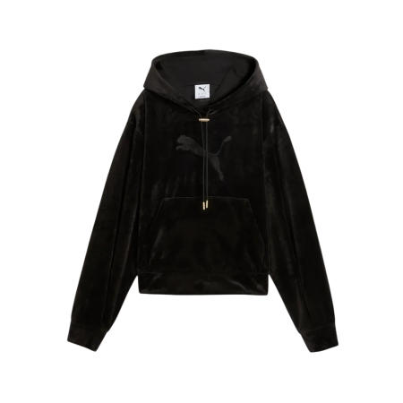 Sudadera Puma ESS ELEVATED Standard Velour "Black"