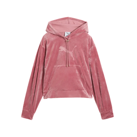 Sudadera Puma ESS ELEVATED Standard Velour "Dusky Rosewood"