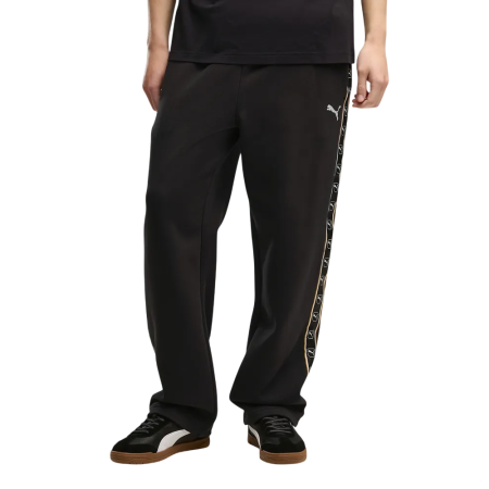 Pantalón Puma ESS ELEVATED TAPE Relaxed FL op "Black"