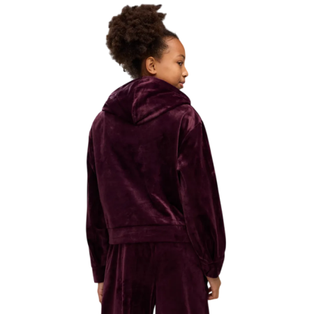 Sudadera Niña Puma ESS ELEVATED Velour  "Ruby Noir"