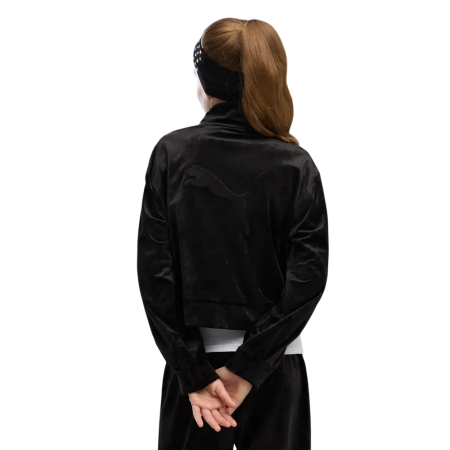 Chaqueta de chica Puma ESS ELEVATED Velour "Black"