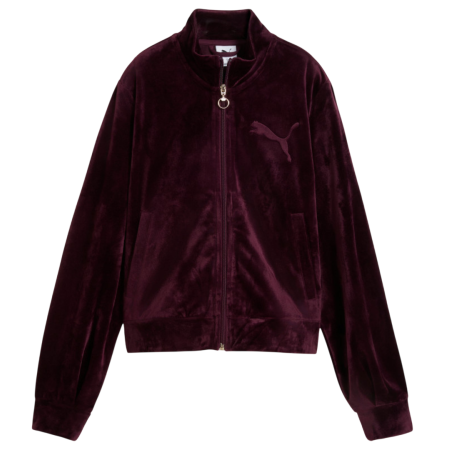 Chaqueta Puma ESS ELEVATED Velour "Ruby Noir"