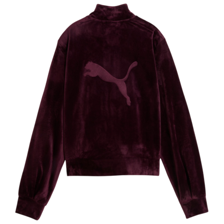 Chaqueta Puma ESS ELEVATED Velour "Ruby Noir"