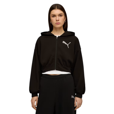 Sudadera Puma ESS GRAPHIC Bedazzled  "Black"