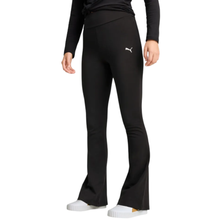 Mallas Puma ESSENTIALS HIGH WAIST FLARE "Black"