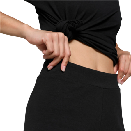 Mallas Recta  Puma ESS Small No. 1 Logo  High-Waist  "Black"