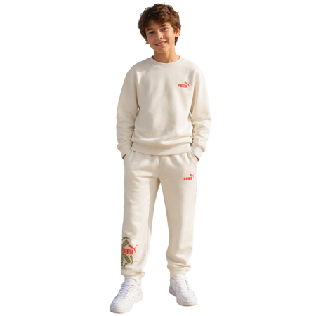 Pantalón Puma ESS LOGO LAB Brand FL B "Alpine Snow"