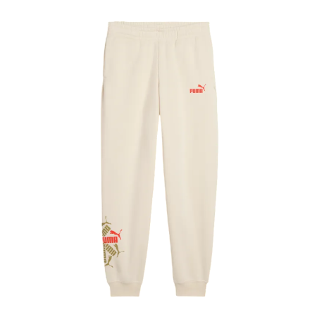 Pantalón Puma ESS LOGO LAB Brand FL B "Alpine Snow"