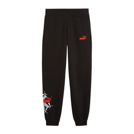 Pantalón Puma ESS LOGO LAB Brand FL B "Black"