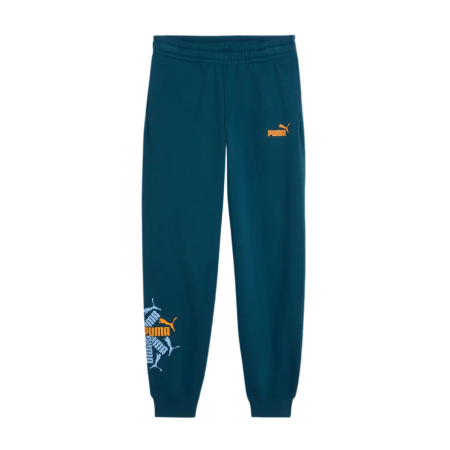 Pantalón Puma ESS LOGO LAB Brand FL B "Midnight Petrol"