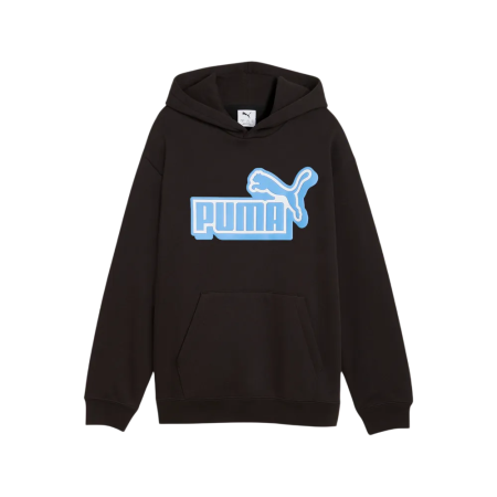 Sudadera Puma ESS LOGO LAB Relaxed FL B "Black"