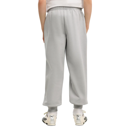 Pantalón Puma ESS LOGO LAB Relaxed  FL B "Gray Echo"