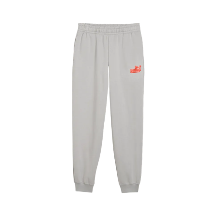 Pantalón Puma ESS LOGO LAB Relaxed  FL B "Gray Echo"