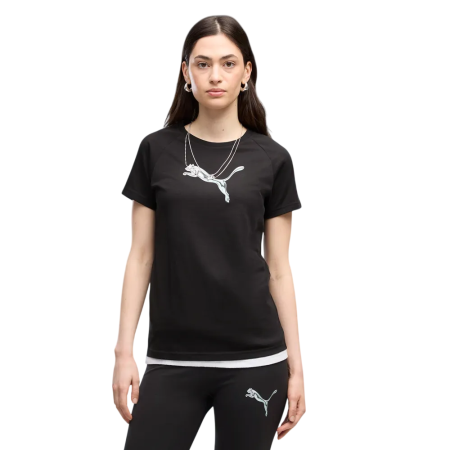 Camiseta Puma ESS LOGO LAB  "Black"
