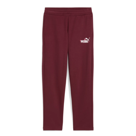 Puma ESS NATURE 2.0 No. 1 Logo Straight Pants TR G "Ruby Shimmer"