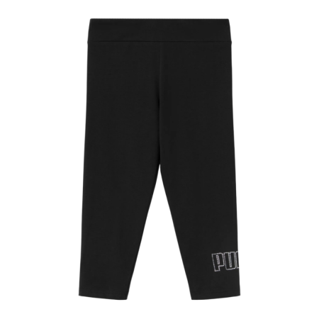 Malla Niña Puma ESS Rhinestone ¾  G2"Black"