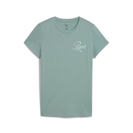 Puma ESS SCRIPT Tee "Green Moon"