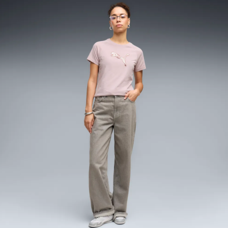 Camiseta Puma ESS SEQUINS  "Misty Pink"