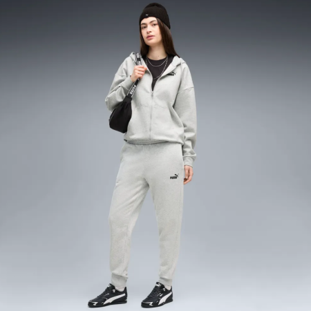 Pantalón Puma ESS Small No. 1 Logo FL cl "Light Gray Heather"