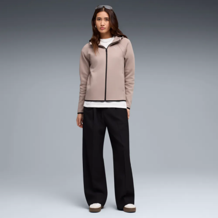 Sudadera Puma EVOSTRIPE Full-Zip DK "SandStone"