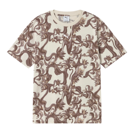 Camiseta Puma Floral AOP  "Alpine Snow"