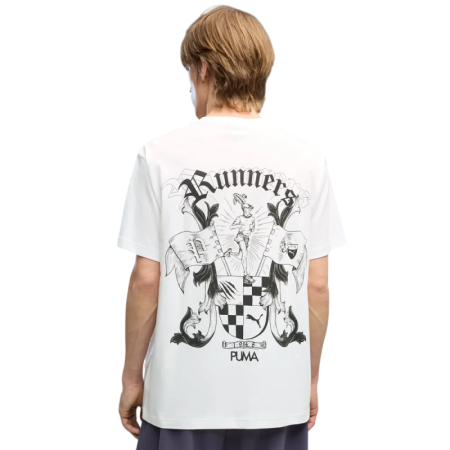 Camiseta Puma GRAPHIC Medieval  "White"