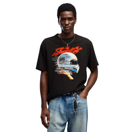 Camiseta Puma GRAPHIC Speedcat Relaxed  "Black"