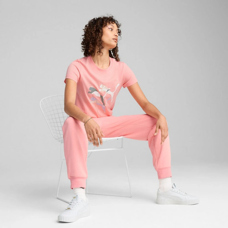 Puma GRAPHICS Branded Leaf Tee "Pink Fruit"