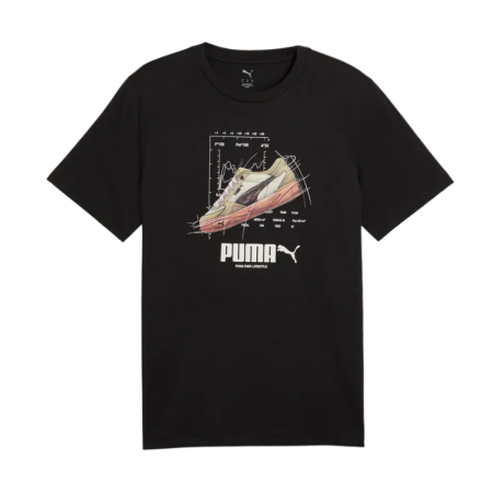 Camiseta Puma GRAPHICS Sneaker "Black"