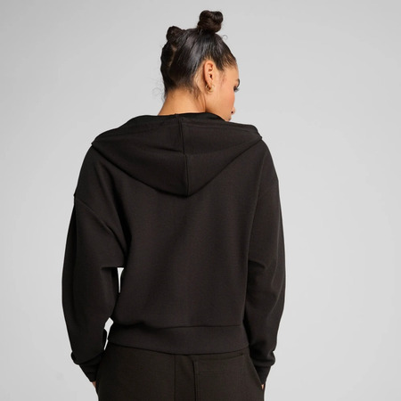 Puma HER Comfort Crop Full-Zip Hoodie "Black"