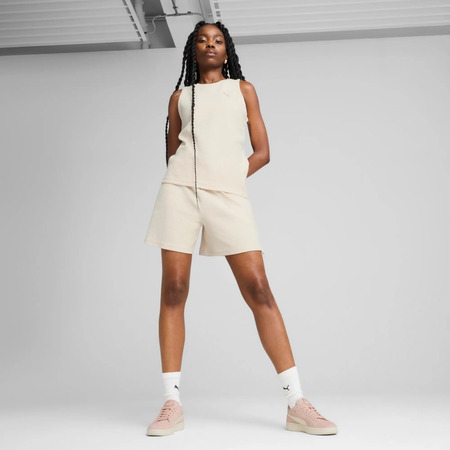 Puma HER High-Waist Shorts 5" " Alpine Snow"
