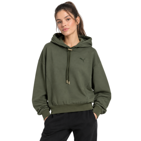 Sudadera Puma HER Relaxed Hoodie FL "Moss Veil"