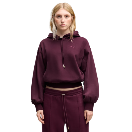 Sudadera Puma HER Relaxed Hoodie FL "Ruby Noir"