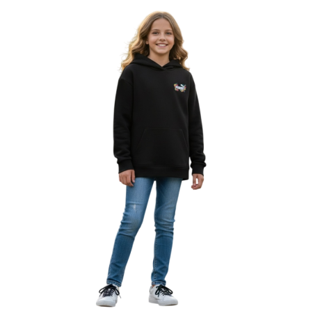 Sudadera Niña Puma MID90s Flower  "Black"