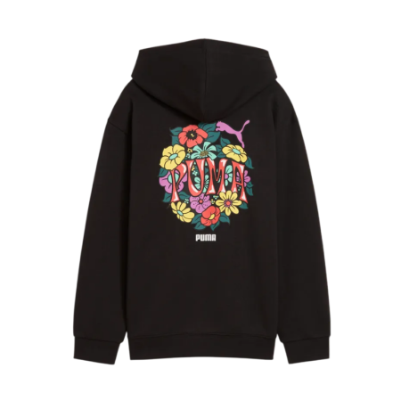 Sudadera Niña Puma MID90s Flower  "Black"