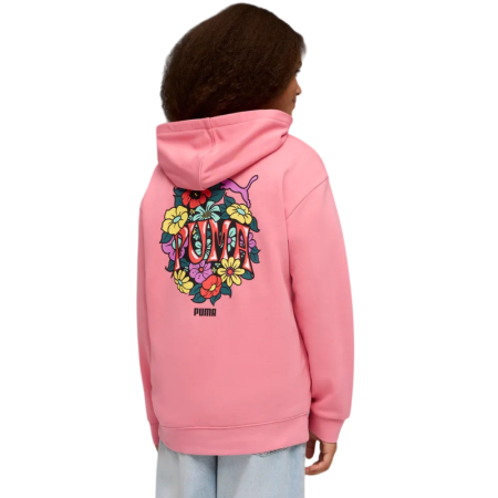 Sudadera Niña Puma MID90s Flower "Wild Pink"