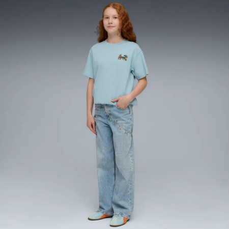 Camiseta Puma MID90s Relaxed Graphic G "Seafoam"