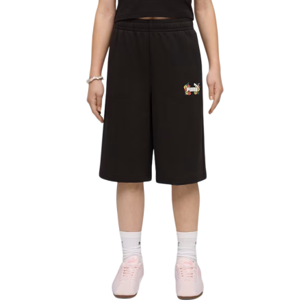 Pantalòn Corto Niña Puma MID90s Relaxed  TR G "black"