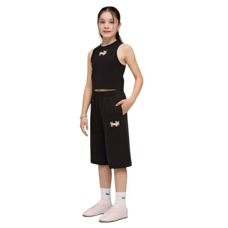 Pantalòn Corto Niña Puma MID90s Relaxed  TR G "black"